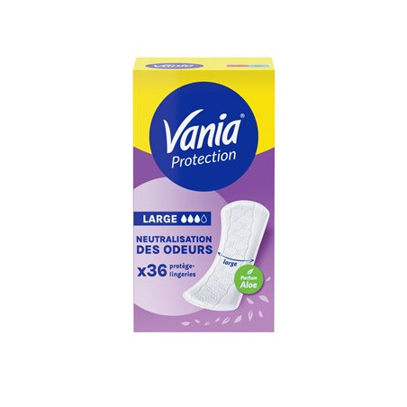 Protège-slips Vania Protect Aloe Vera - Large - x36