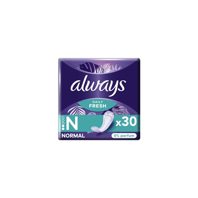 Protège-slip Always Fresh & Protect - Normal - x30