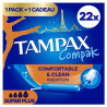 Tampons Tampax Compak Avec applicateur - Super+ - x22