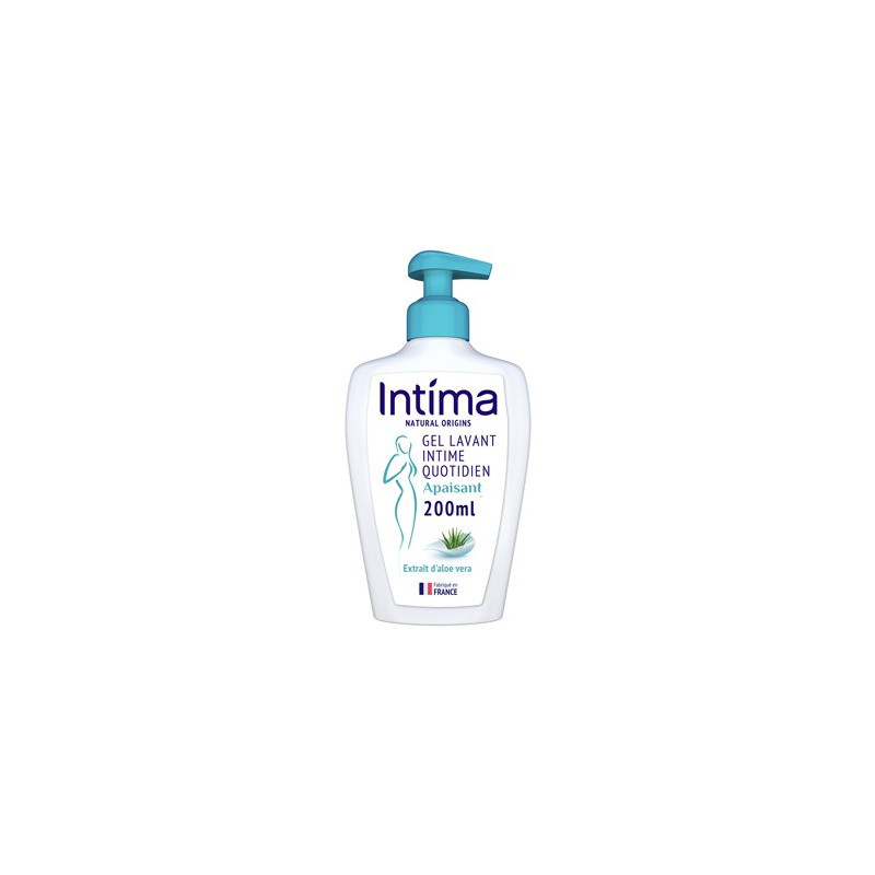 Gel Toilette Intime Fraîcheur Intima Natural Aloe Vera 200ml