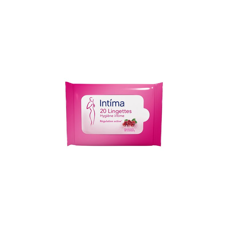 Lingettes Intima Regul'Active - x20