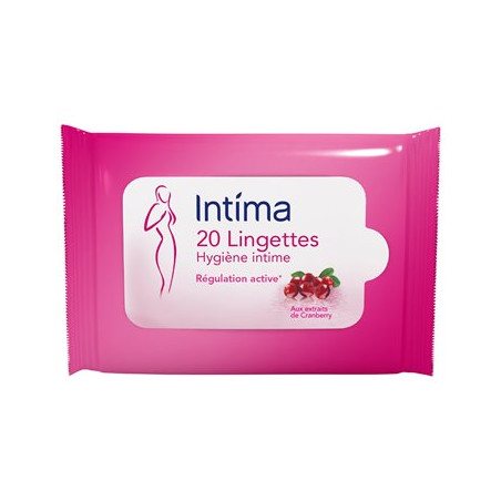 Lingettes Intima Regul'Active - x20