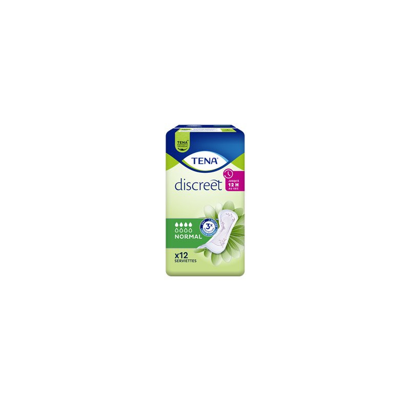 Serviette Tena Lady Discreet - Normal - x12