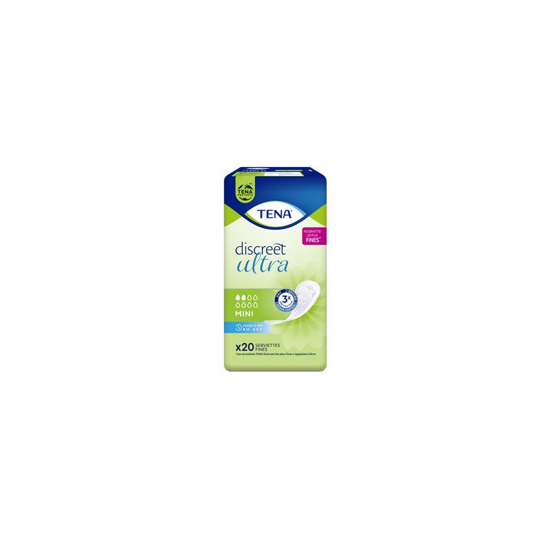 Serviette Tena Lady discreet - Mini - x20