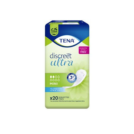 Serviette Tena Lady discreet - Mini - x20