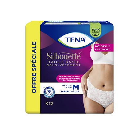 Culottes absorbante Tena Silhouette Plus - x12