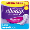 Serviettes fuites urinaires Always Discreet - Long - x26