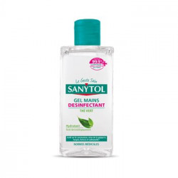 Gel désinfectant mains Sanytol Au thé vert - 75ml