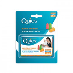 Protection auditive Quies En mousse fluo - x16