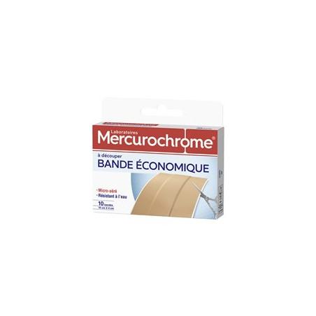 Bandes à découper Mercurochrome 6cm x10