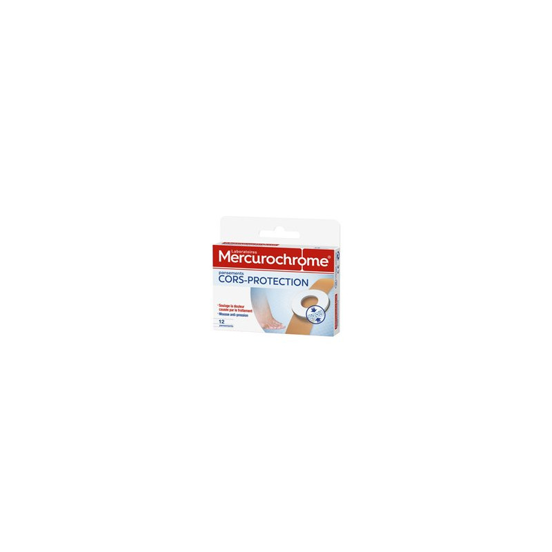 Pansements Mercurochrome Cors-portection - x12