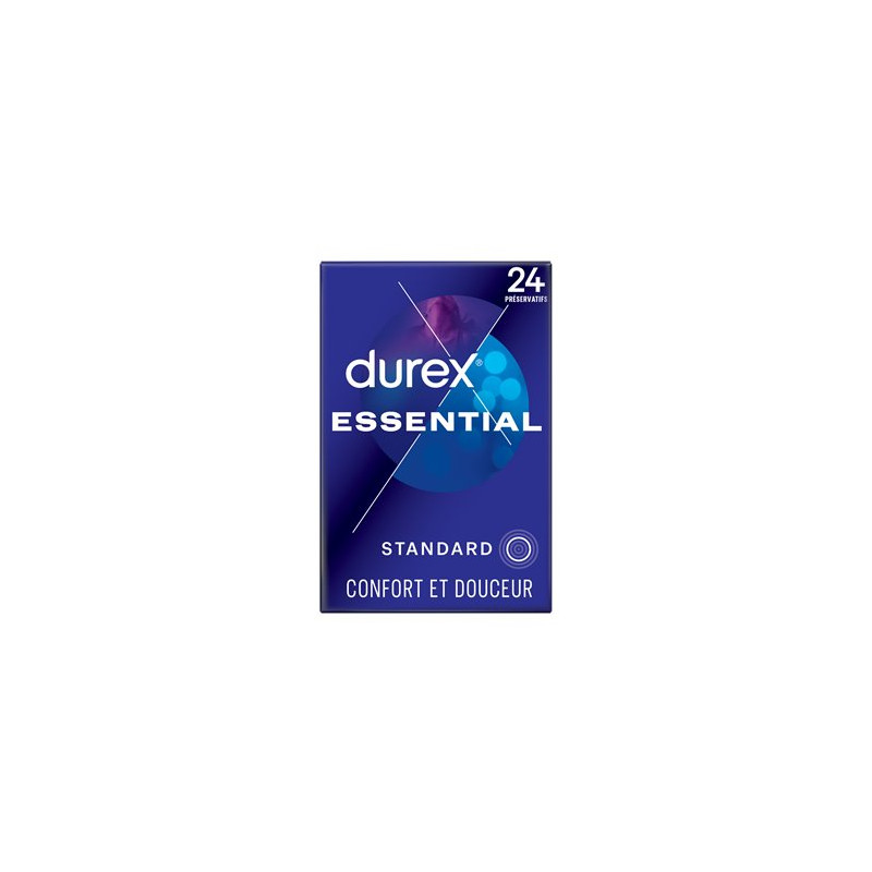 Préservatifs Durex Confort Essential Confiance x24
