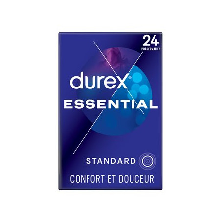 Préservatifs Durex Confort Essential Confiance x24