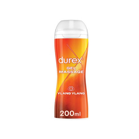 Gel Lubrifiant Massage 2 en 1 Durex Sensuel Ylang Ylang 200ml