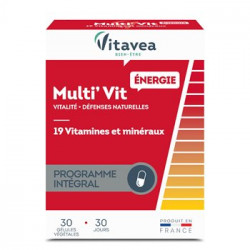 Complément alimentaire Vitea Multi'Vit énergie - x30
