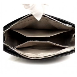 Sacs à bandoulière noir en cuir véritable pour femmes, sac à main de luxe en cuir de vachette souple, sac fourre-tout à la mode
