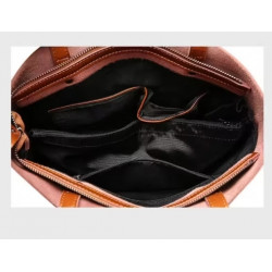 Sacs à main Marron de bureau pour femmes, fourre-tout en cuir de vache véritable, grands sacs vintage pour dames