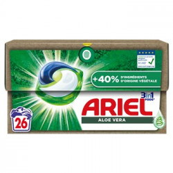 Lessive Ariel Pods All-in-1 Aloe vera - 573g - x26