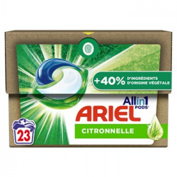 Lessive capsules 3-en-1 Ariel Citronelle - x23 725g