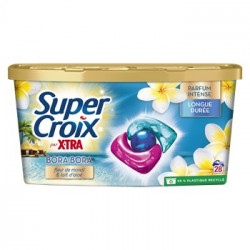 Lessive capsules Super Croix X-tra Bora Bora x28 - 336g