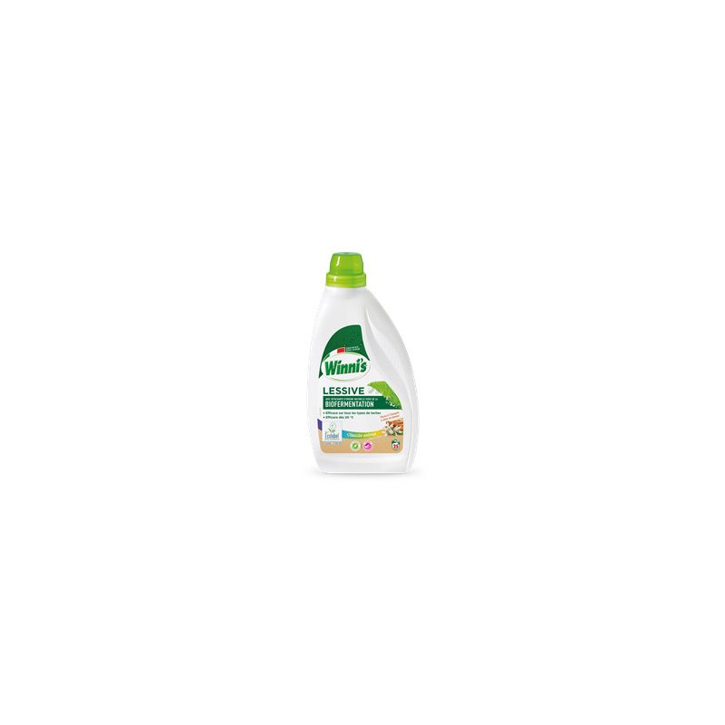 Lessive liquide Winni's Couleurs Ecolabel 1125ml x25 Lessive liquide Winni's Couleurs Ecolabel 1125ml x25