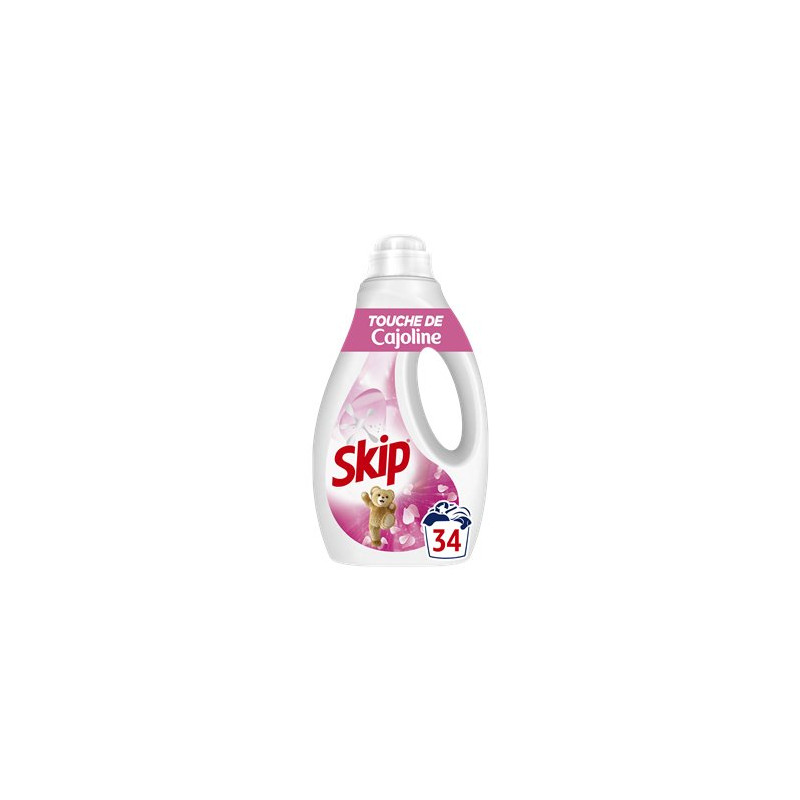 Lessive liquide Skip Touche de cajoline - 1.53L x34