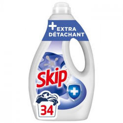 Lessive liquide Skip Extra détachant - 1.53L - x34