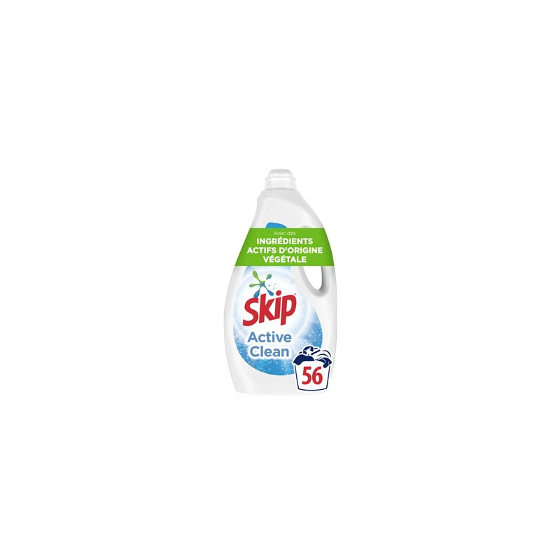 Lessive liquide Skip Active clean - 2.52L