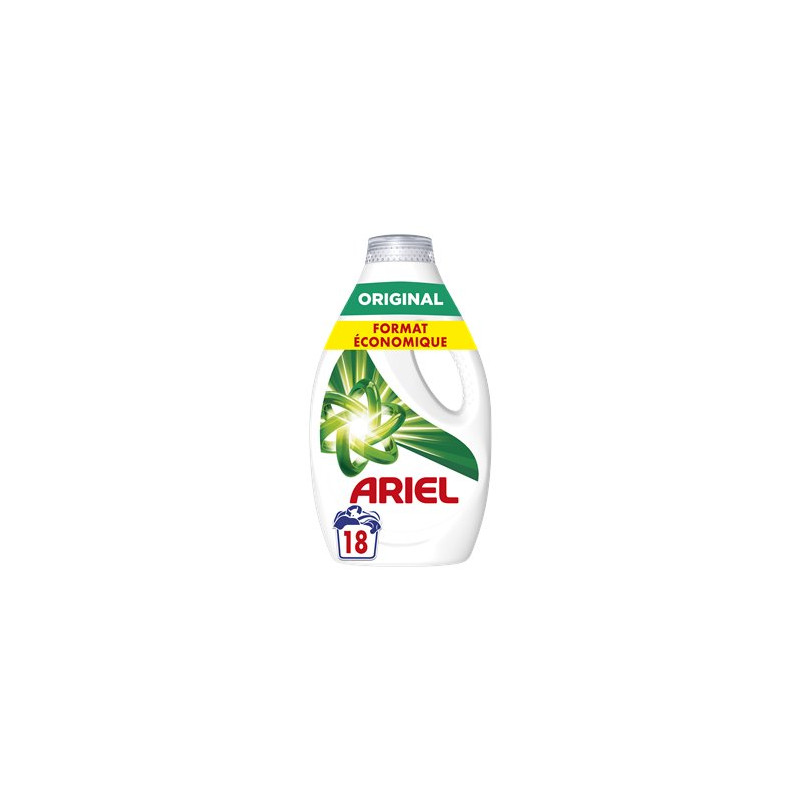 Lessive liquide Ariel Original - 810ml - x18
