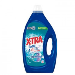 Lessive liquide X-tra Total Déo fraîcheur givré x40 - 1.80L