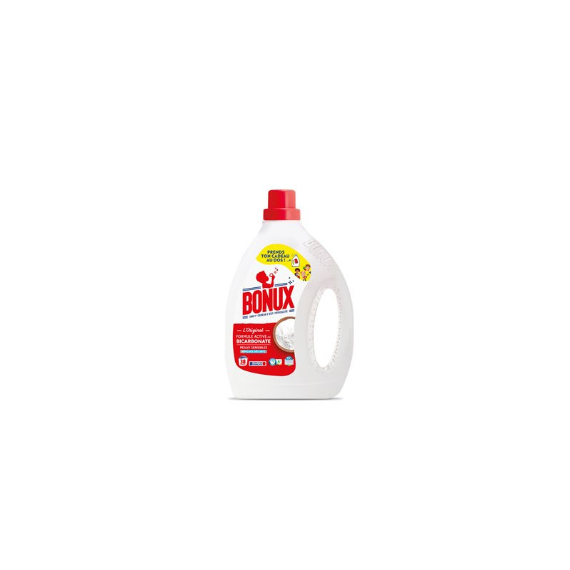 Lessive liquide Bonux L'original - 1.9L - x38