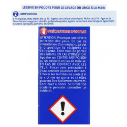 Lessive poudre main Epsil 450g