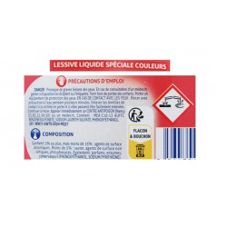 Lessive liquide couleur Epsil 25 lavages - 1.25L