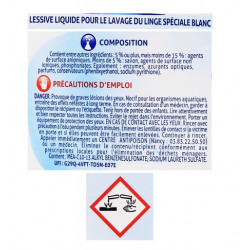Lessive liquide blanc Epsil 25 lavages - 1.25L
