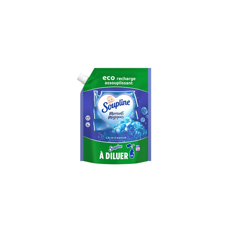 Recharge Adoucissant Soupline Moments magiques - 600ml Recharge Adoucissant Soupline Moments magiques - 600ml