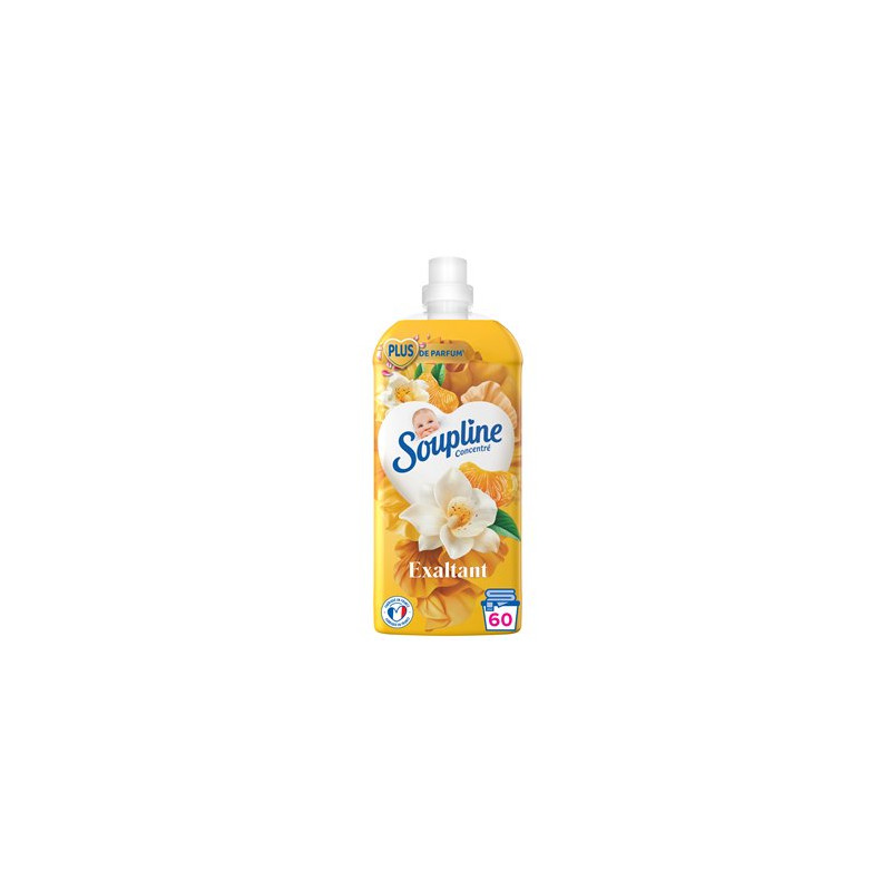 Adoucissant Soupline Concentré Mandarine Vanille x60 - 1.28ml
