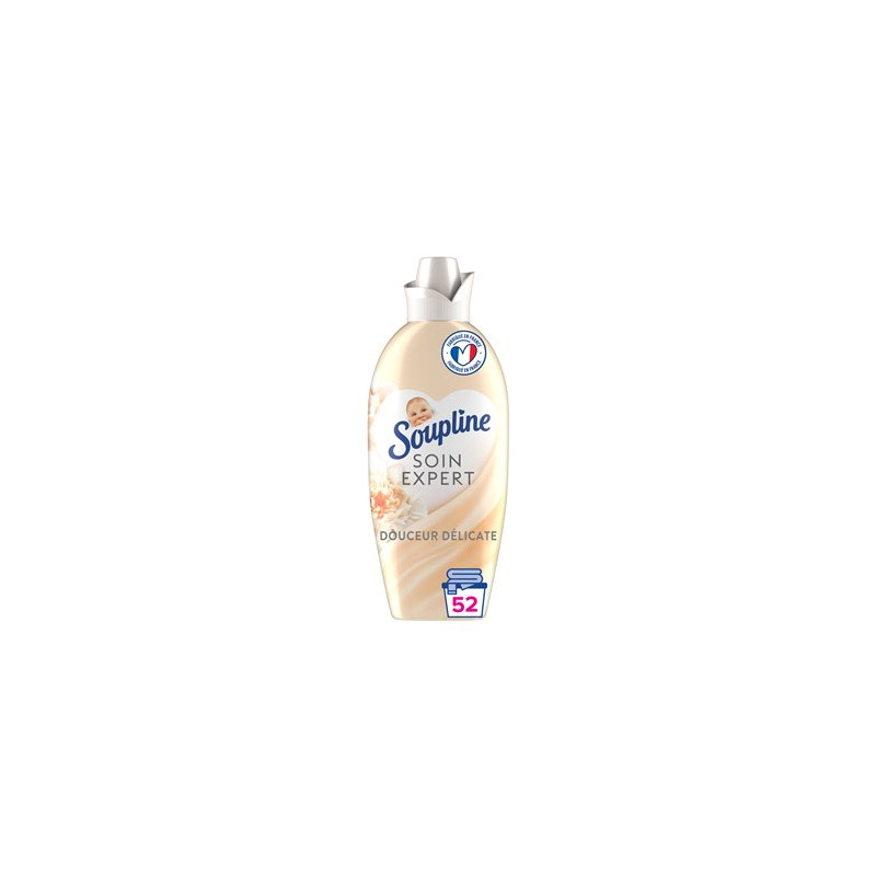 Adoucissant concentré Soupline Soin expert - x52 - 1.2L Adoucissant concentré Soupline Soin expert - x52 - 1.2L