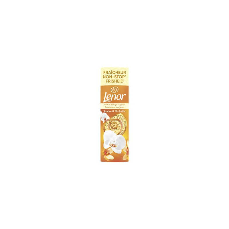 Parfum de linge Lenor Ambre orchidée x19D - 235g