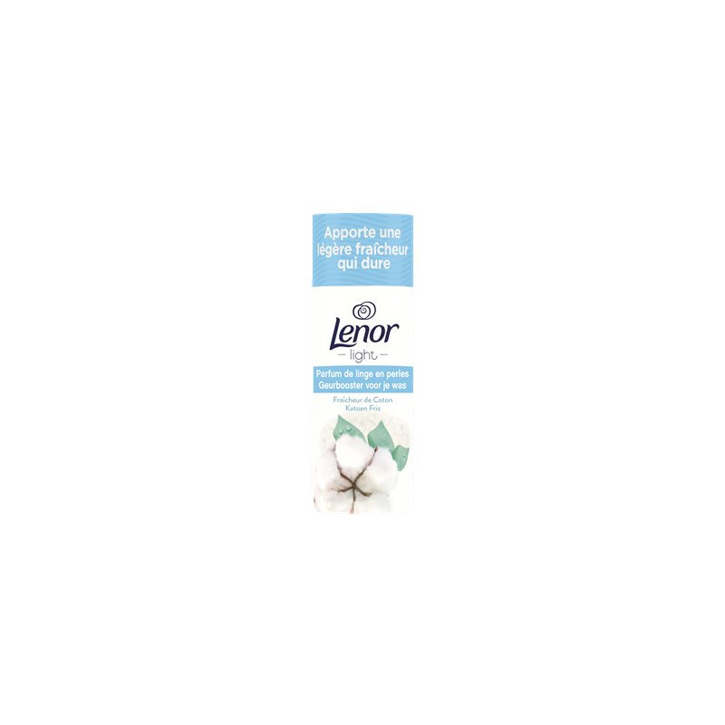 Parfum de linge billes Lenor Fraîcheur de coton - 165g