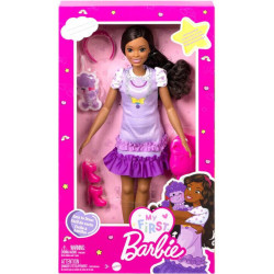 My First Barbie - Ma Première Barbie - Poupée Mannequin Brooklyn - 3 ans et +