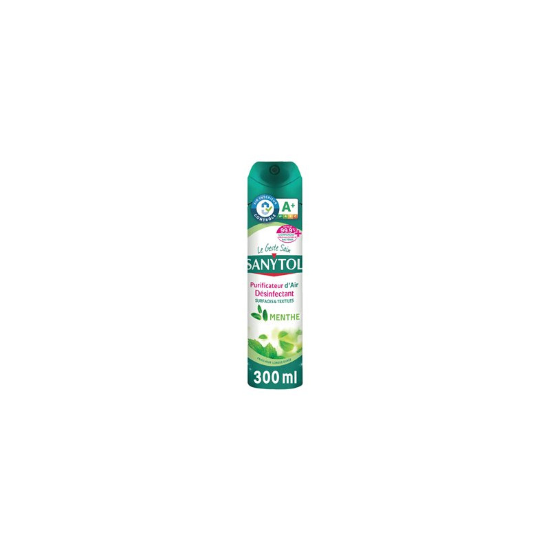 Purificateur d'air Sanytol Désinfectant - 300ml Purificateur d'air Sanytol Désinfectant - 300ml