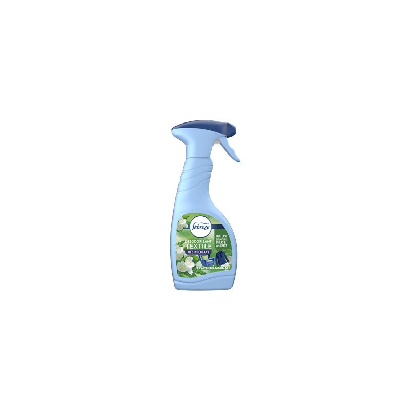 Désodorisant textile Febreze Fraîcheur matinale - 500ml Désodorisant textile Febreze Fraîcheur matinale - 500ml