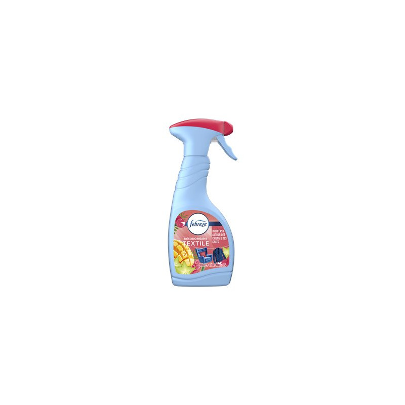 Désodorisant textile Febreze Fruits exotiques - 500ml Désodorisant textile Febreze Fruits exotiques - 500ml