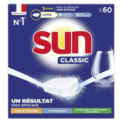 Tablettes lave vaisselle Sun Classic x60 - 570g