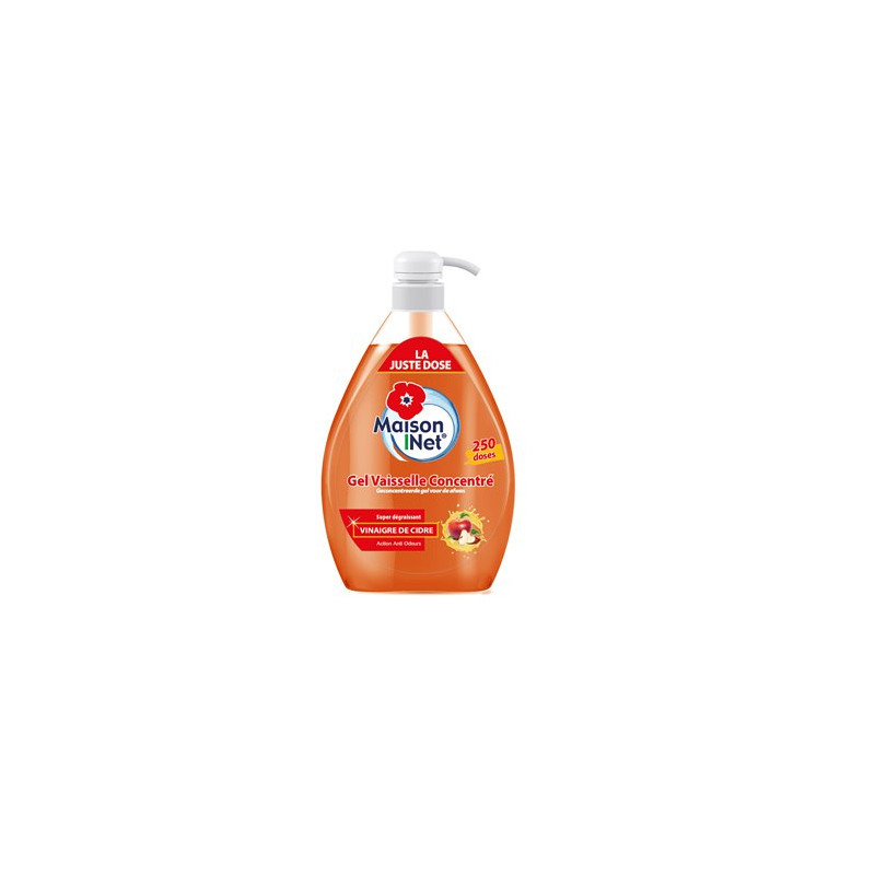 Liquide vaisselle Maison Net Vinaigre de cidre - 1L