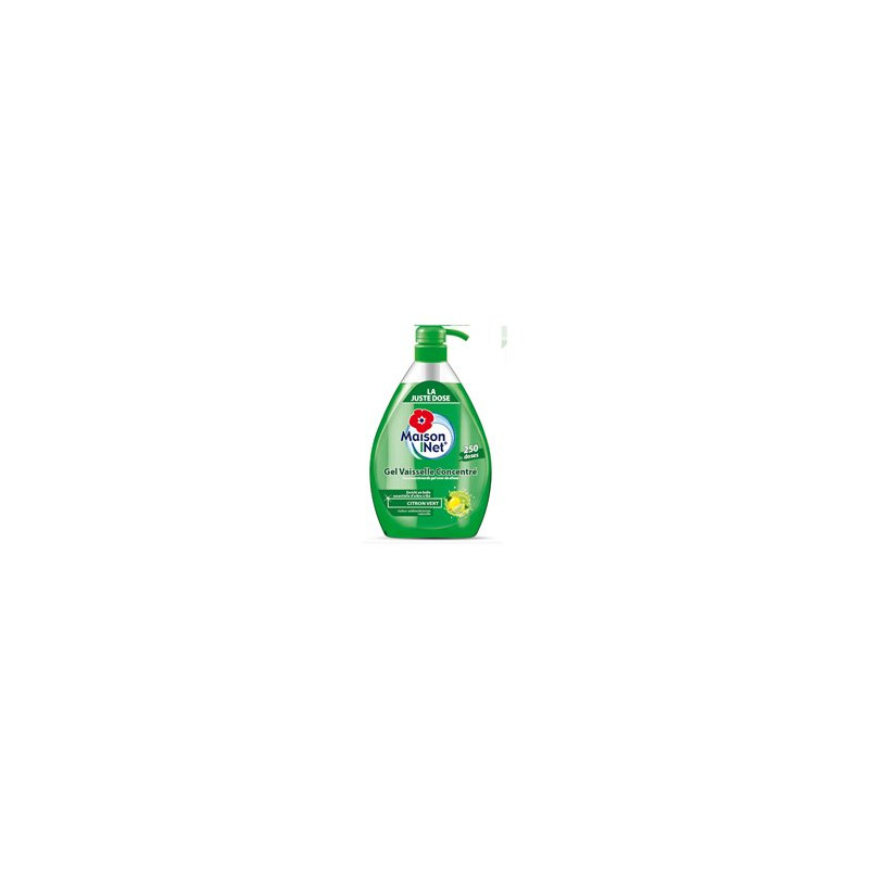Gel vaisselle Maison Net Gel concentré - Citron vert -1L