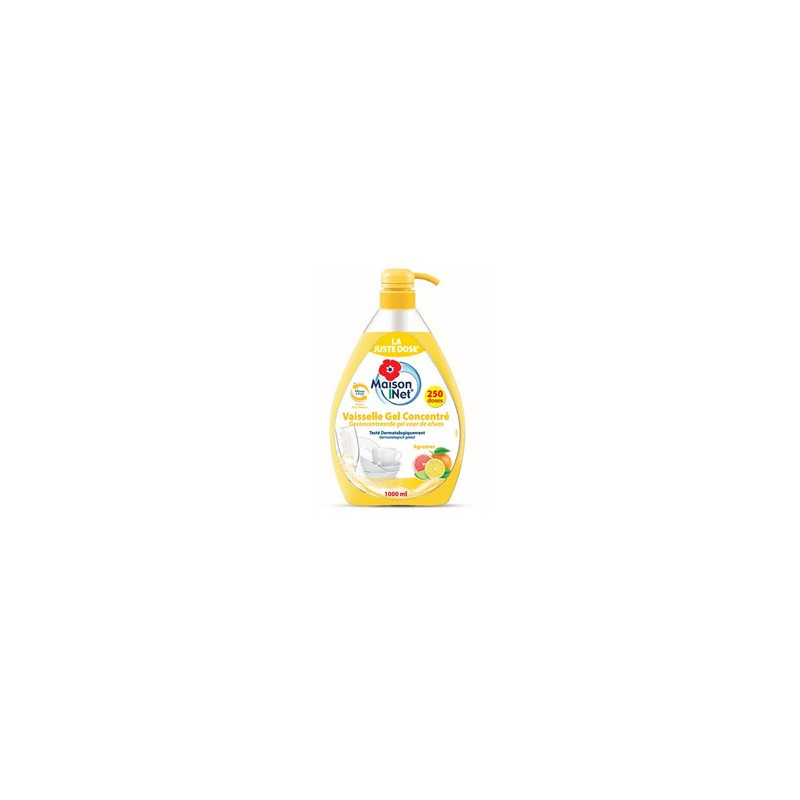 Gel vaisselle Maison Net Agrumes - 1L