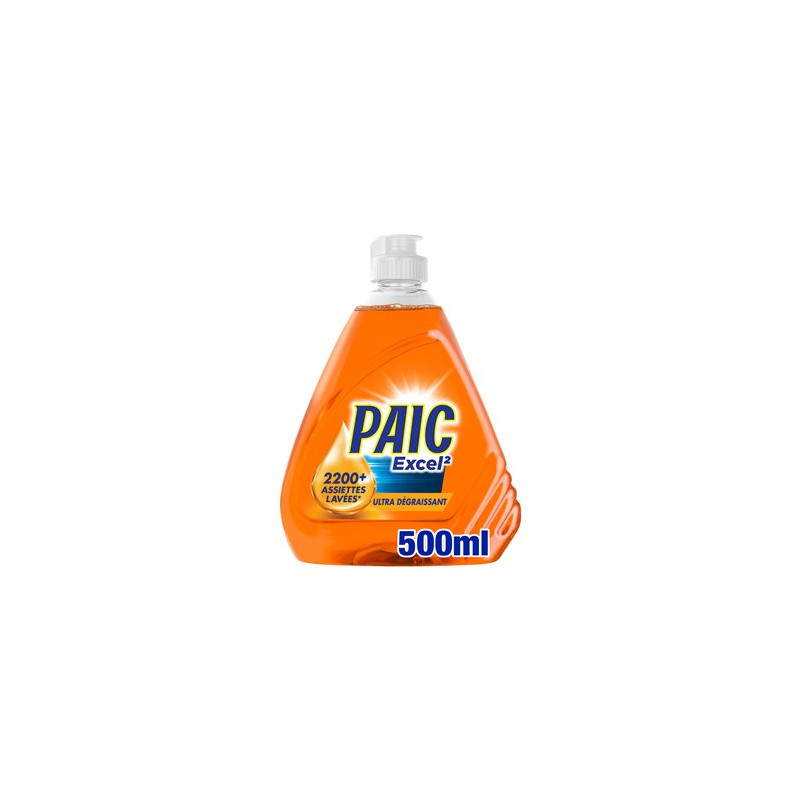 Liquide vaisselle Excel Paic Dégraissant actif à froid 500ml