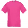 t-shirt bleu marine foncé homme valueweight fruit of the loom SC221
