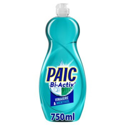 Liquide vaiselle Paic Bi Activ Vinaigre et menthol - 750ml